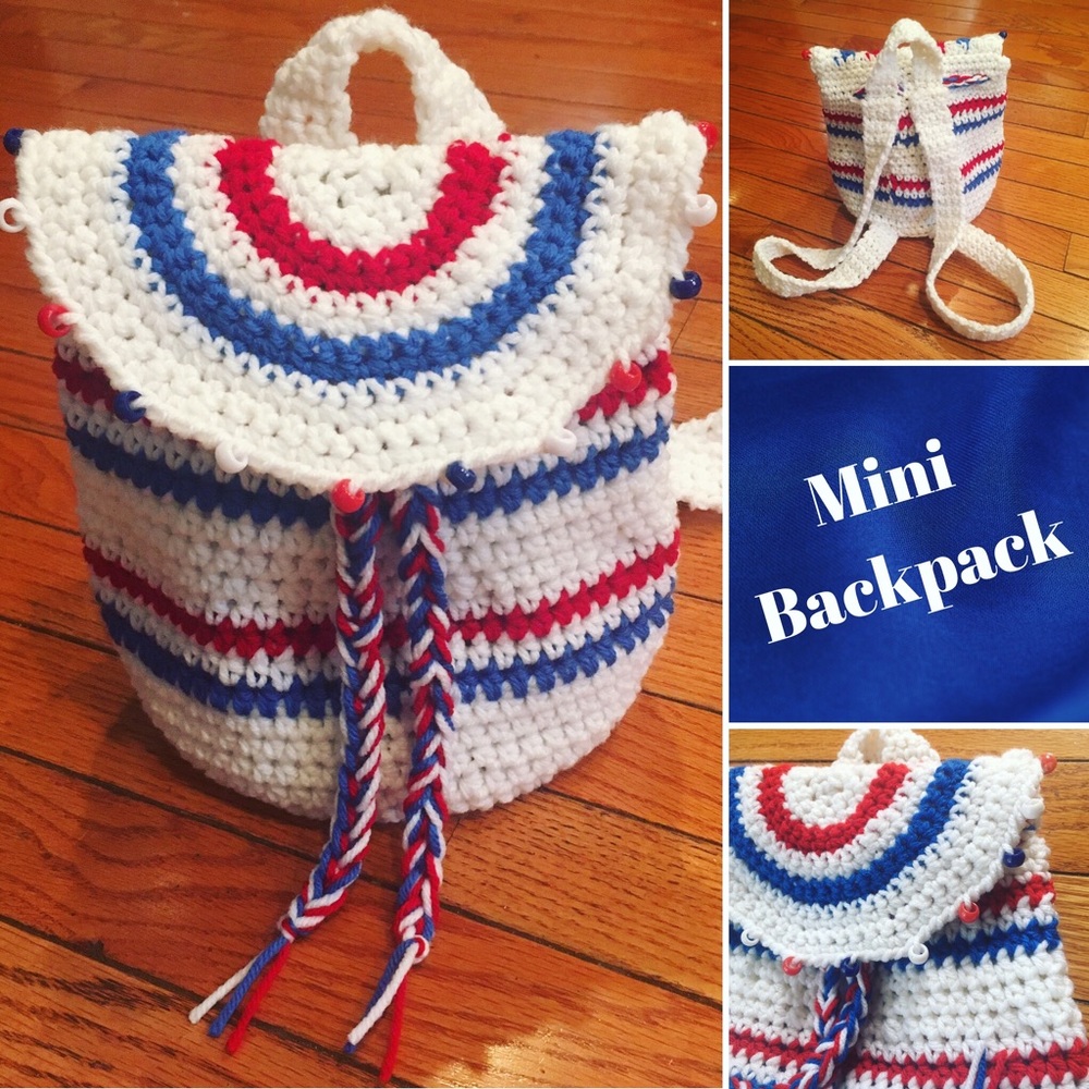 Patriotic Mini Backpack